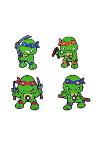 Choice 4 pcs 4 Pcs Cartoon Individuality Brooch Anime Creativity Enamel Pin B...