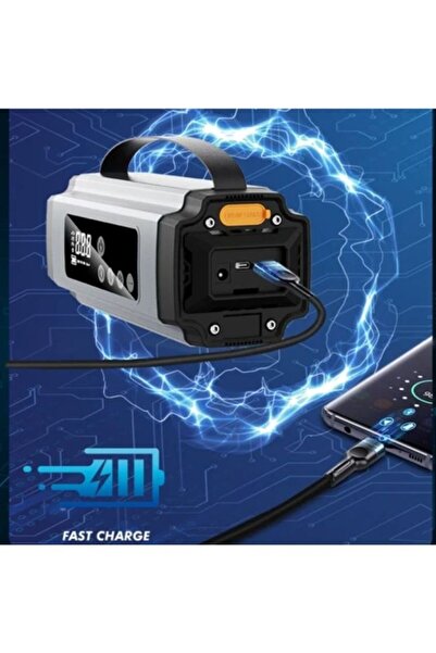 chilltech 4 in 1 Taşınabilir Dijital Ekranlı Araç Akü Takviyeli , Işıklı Oto ...