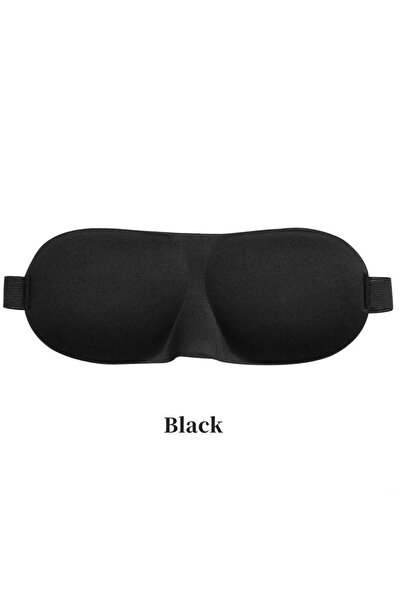 Choice Black 3D Soft Blackout Eye Mask for Sleeping, Comfortable Padded Eye S...