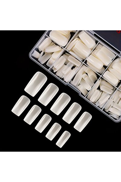 Choice Nature 500 Full Coverage Acrylic Fake Nail Tips, 500 Pieces of Fake Na...