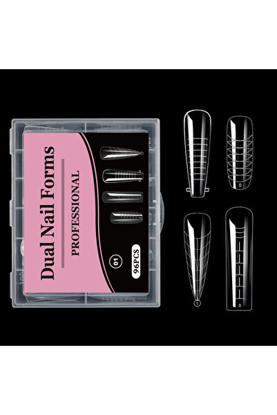 Choice 01 Extension False Nails Art Tips Acrylic Fake Finger Gel Polish Mold ...