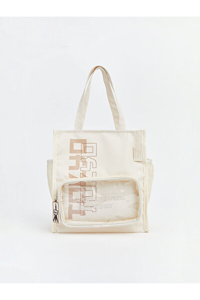 LC Waikiki Hilfa Yeni Sezon Pencere Detaylı Kız Çocuk Omuz Çantası