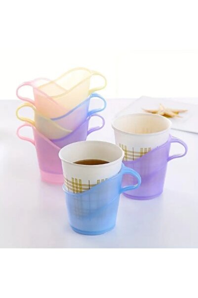 silver zenn Cardboard Cup Carrying Apparatus Set of 8