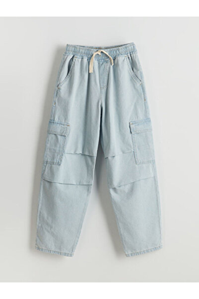 LC Waikiki Men's Cargo Jean Pants with Waist Cord for Style Seekers from Uzg ...