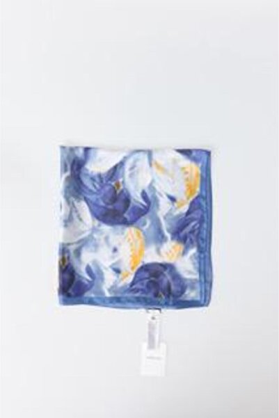 Jimmy Key Lacivert Dokuma Eşarp