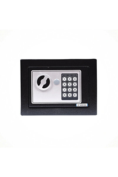Altınkayaticaret ELEKTRONİK ŞİFRELİ ANAHTARLI PARA KASASI 23*17*17 CM ÖLÇÜLER...
