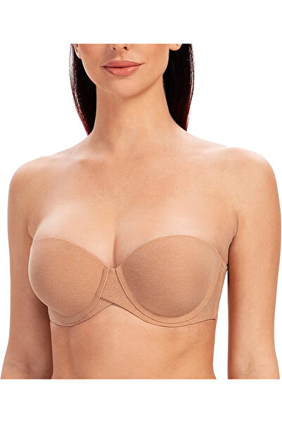 OEM Padded elastic bra for body compression, cream 75F