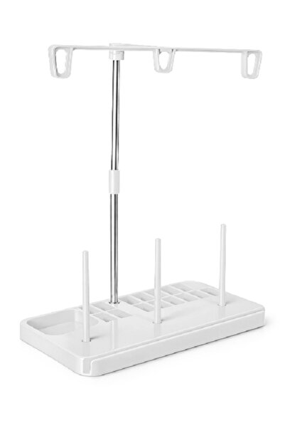 ALBERTOS Ev Tipi Aile Dikiş Makinesi İplik Çardağı Metal Gövdeli İplik Standı...