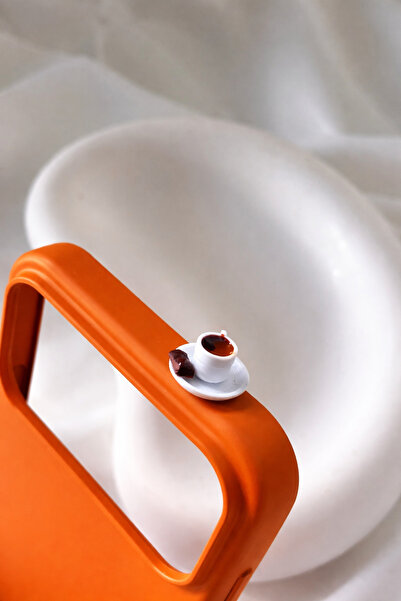 lotusbybuket حافظة سيليكون لهاتف آيفون 17 برو بتصميم قهوة الشوكولاتة (اسأل عن...