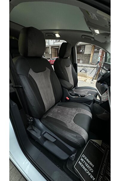 AKINCI Togg T10X Model with Rear Backrest Armrests - Car Seat Cover