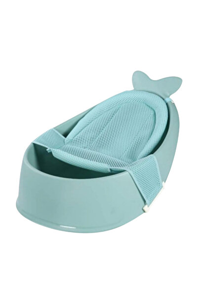 Generic مروش استحمام للأطفال والرضع بشكل حوت 70x48x29 سم - من مولود إلى سنتين