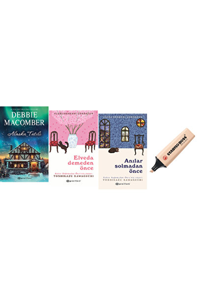 Epsilon Yayınevi Alaska Tatili + Elveda Demeden Önce + Anılar Solmadan Önce 3...