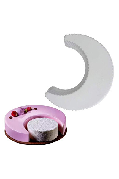 Choice Moon Mold 3D Moon Shape Silicone Cake Mold Large Moon Crescent Mousse ...