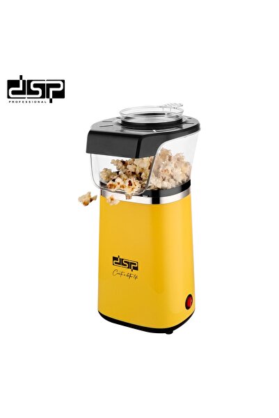 DSP KA2032 Popcorn Maker 1300W Hot Air Oil-Free Popper 120g Capacity Fast Hea...