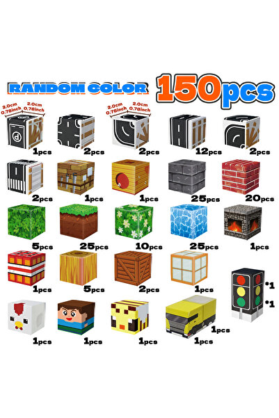 Choice Small Size-150pcs Magnetic Blocks - Grassland Magnetic Building Blocks...