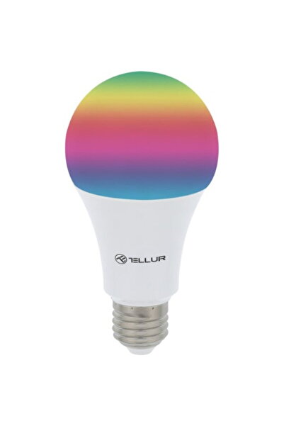 TELLUR Wireless Smart LED Bulb, E27, 10W, 1000lm, White/Warm/RGB, Adjustable,...
