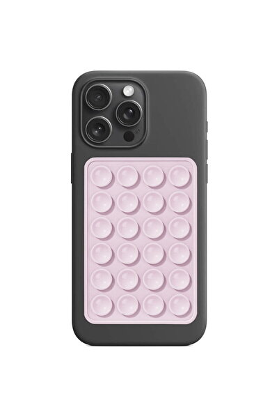 Techsuit Suport cu Ventuze pentru Telefon, Dreptunghiular - (SL-PAD) - Light ...