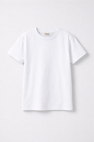 Krazber Children's T-Shirt 2-Pack Basic T-Shirt Suitable for School and Daily Wear