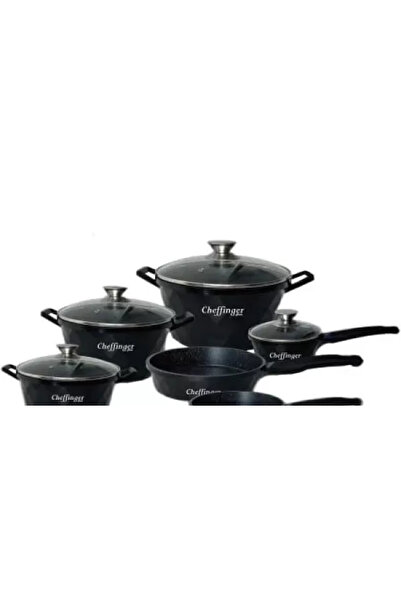 NO BRAND Set CHEFINGER CF-DIACK12BLK 6 recipiente 1.6L-2L-3.5L-5.7L
