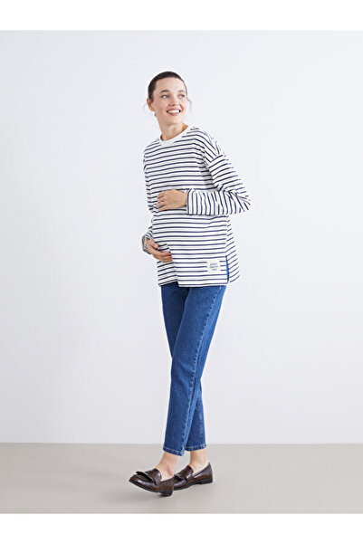 LC Waikiki Mom Fit Maternity Jean Pants with Abdominal Panel for Style Seeker...