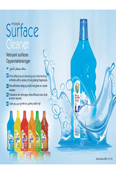 Loyal منظف ​​أسطح 800 مل - وليمة الزهور