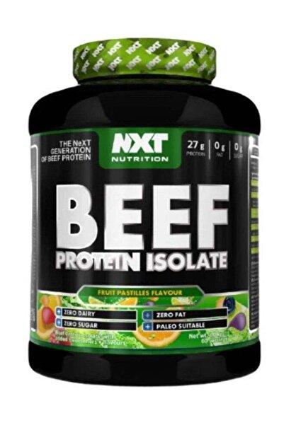 NXT Nutrition Beef Protein Isolate Powder, Fruit Pastilles, 1.8kg