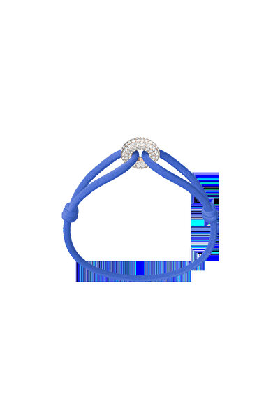 Wecord London Rose Soho Pavé Cord Bracelet