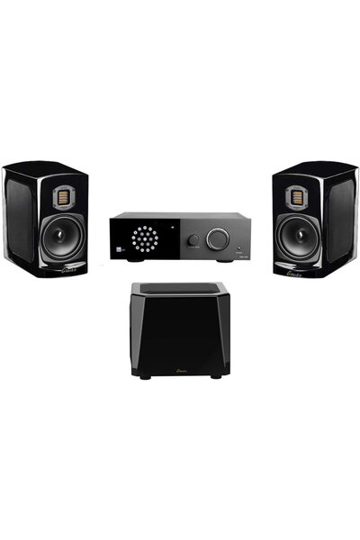 Goldenear Technology Speaker Package BRX Subwoofer Supersub X Amplifier Lyngd...