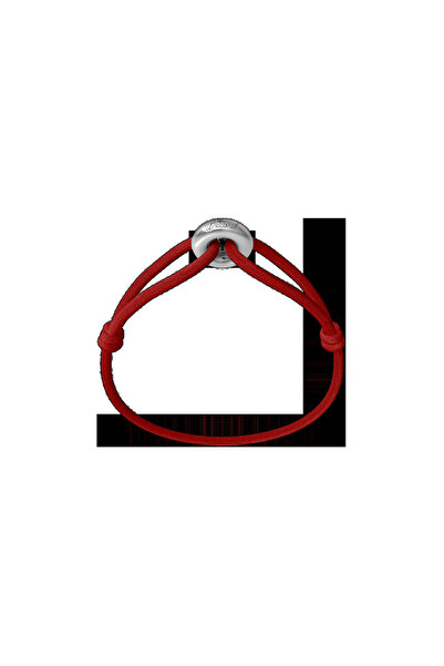 Wecord London Silver Soho Cord Bracelet