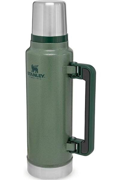 Genericc Stanley Classic Vacuum Bottle, 1.4 Liter, Hammertone Green
