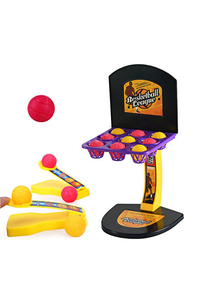 sharpdo Tabletop Basketball Hoop Toy Mini Finger Shooting Sport Game Table Top