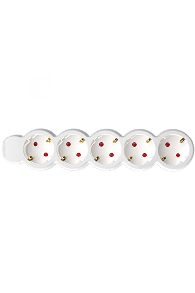 Somogyi Power Strip 5 Sockets, Protection, 1.5 m, White