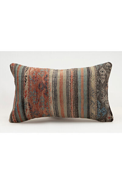 Kilim Whole Sale غطاء وسادة عتيق مصنوع يدويًا من الكليم والصوف، مقاس 30x50 سم