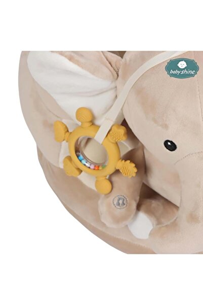 Generic كرسي أطفال إسفنج آمن ومريح لتعليم الجلوس مع دعم للظهر والجوانب مع عضا...