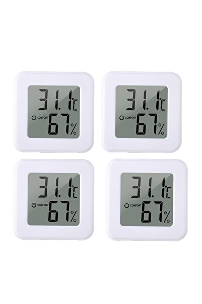 UanTii Digital Thermometer Hygrometer Indoor Room Temperature Humidity Meter ...