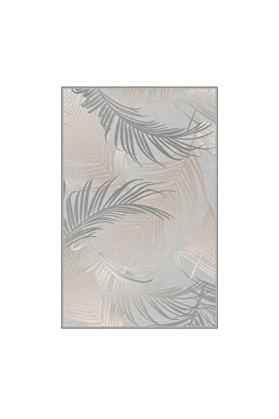 Artenova Rectangular rug with exotic pattern, gray, EFAX, 80x150 cm, polyeste...