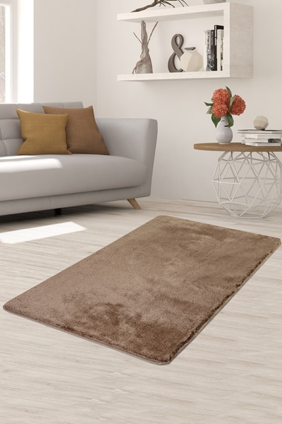 Artenova Covor maro pufos, Milano, 80x140 cm, acrilic, handmade, lavabil, ant...