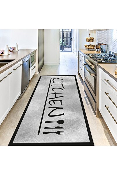 Artenova Covor Bucatarie cu print digital 3D, 80X150cm, poliester 100%, antid...