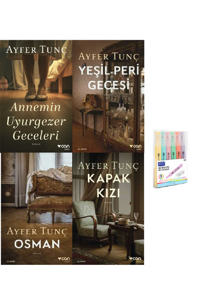 Can Yayınları Annemin Uyurgezer Geceleri + Yeşil Peri Gecesi + Osman + Kapak ...