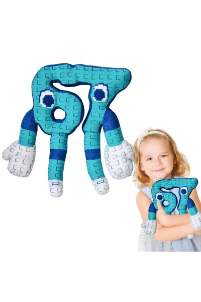 GIA'S WORLD Plush toy Six Seven (67), 24 x 22 cm, soft plush