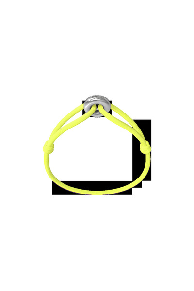 Wecord London Silver Soho Cord Bracelet