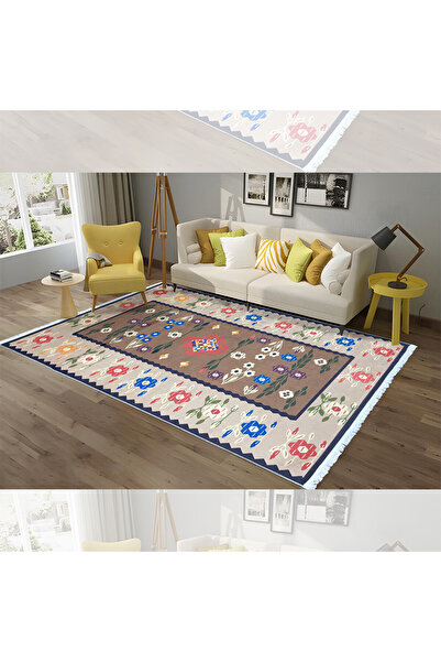 Artenova Covor traditional antiderapant Floricele, 120x180cm