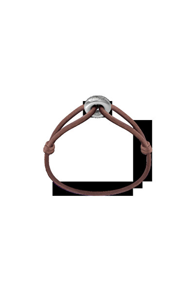 Wecord London Silver Soho Cord Bracelet