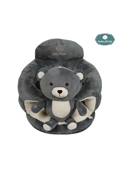 Generic كرسي أطفال إسفنج آمن ومريح لتعليم الجلوس مع دعم للظهر والجوانب مع عضا...