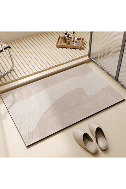 Generic Bathroom Floor Mat Diatomite Bathroom Mat Anti Slip Japanese Non Slip...