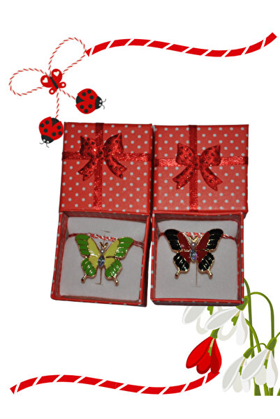 LOL Martisouare Set – 2 Metal Brooches, Elegant Design