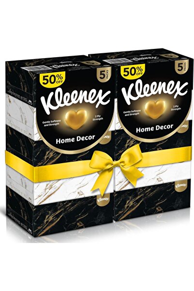 Kleenex Home Decor Facial Tissue - Pack of 10 Boxes, 170 Sheets x 2 Ply