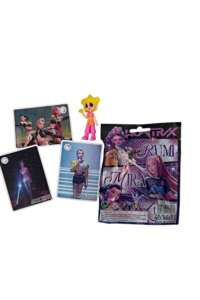 GIA'S WORLD Set 3 pungi cartonașe Damon Hunter -3 cartonașe pe pungă plus fig...