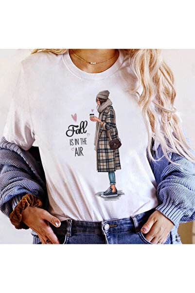 Kartier Tricou Dama Alb Fall Is In The Air