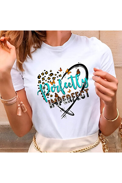 Kartier Tricou Dama Alb Perfectly imperfect new